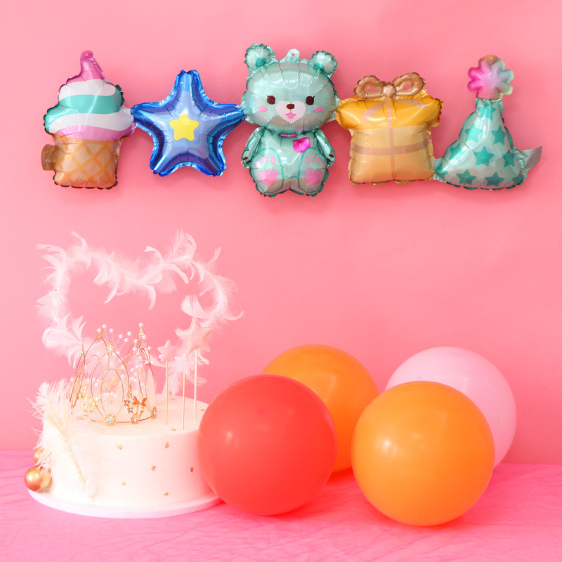 Decorações de balões com tema de animais para festas infantis_voghion.com