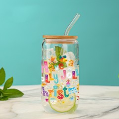 16オンスグラスクロスボーダー高ホウ素シリコンコーラカップ高颜値コーヒーカップ耐高温ins風大容量コップ