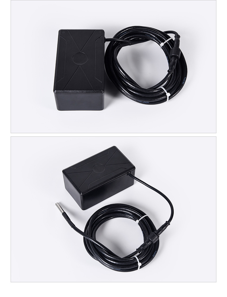 4g Cold Chain Vehicle Temperature and Humidity Monitoring Gps Tracker with Strong Magnet, No Installation Required, Long Standby Time, Battery Model