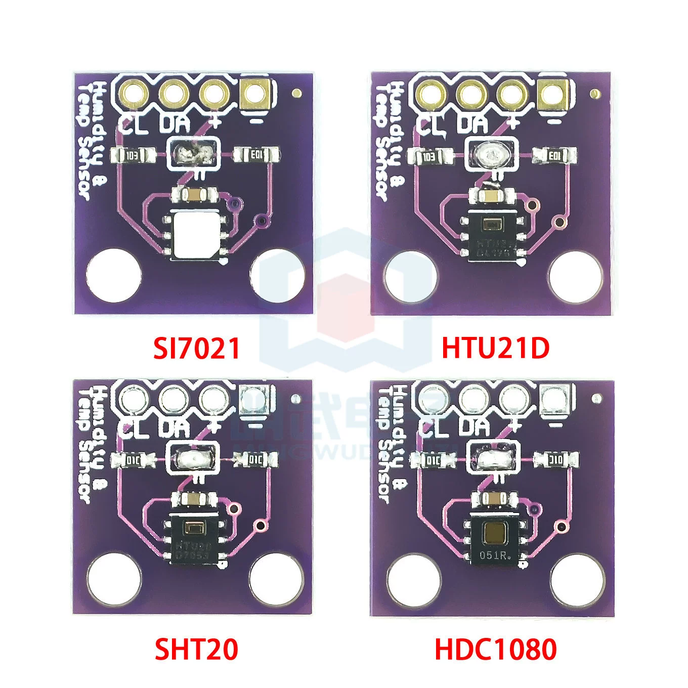 Термогидроизмерительный сенсорный модуль HDC1080 SI7021 SHT20 HTU21D температурный влажностной сенсор модуль I2C цифровой высокой точности
