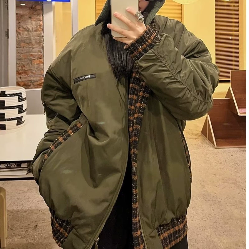 Внешняя торговля 2023 летная куртка бейсбольный костюм тонкий высокий уличный американский дизайн пальто