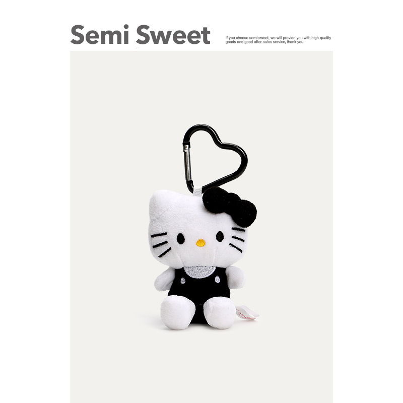中古斗篷kitty猫包包挂件可爱哈喽kt毛绒公仔凯蒂猫书包挂饰礼物|undefined
