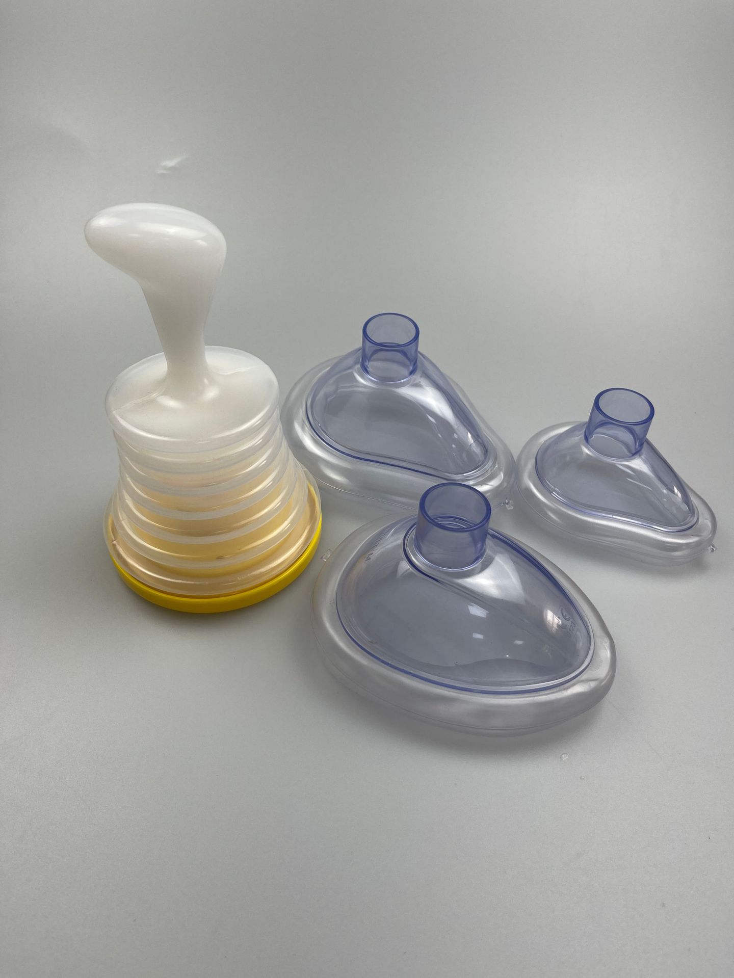 Entrenador de respiración sofocante máscara de rescate de emergencia Corazón Artificial capacidad vital asfixia dispositivo de emergencia