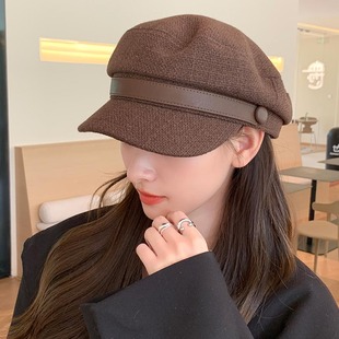 Fashionable demi-season hat, Korean style, internet celebrity