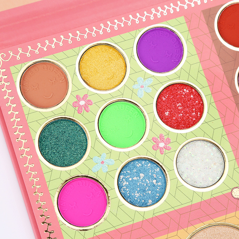 Plaque de fard à paupières de rêve mat 26 couleurs non décoloration ombre à paupières scintillante lifting haute brillance poudre fard à joues plaque intégrée_voghion.com