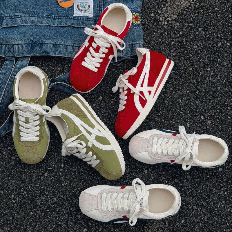 2026 Summer New European Style Hot-Selling Thick-Soled Color-Blocked Sneakers, Outdoor Versatile Casual Sports Shoes for Women
