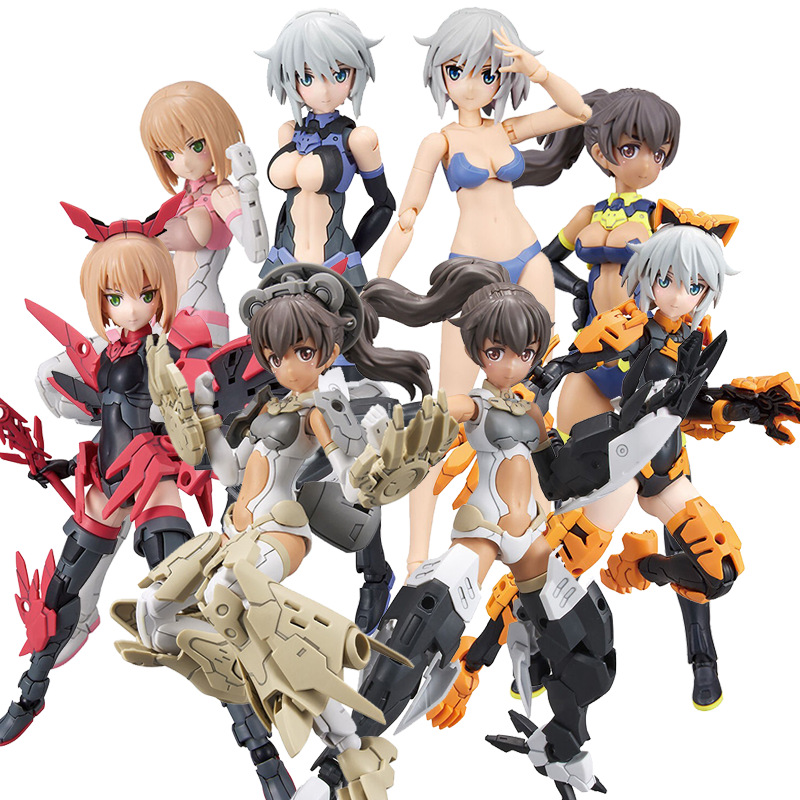 Wandai 30MS 30 minutes sister expression hand body limbs armor accessories assembly model expansion bag