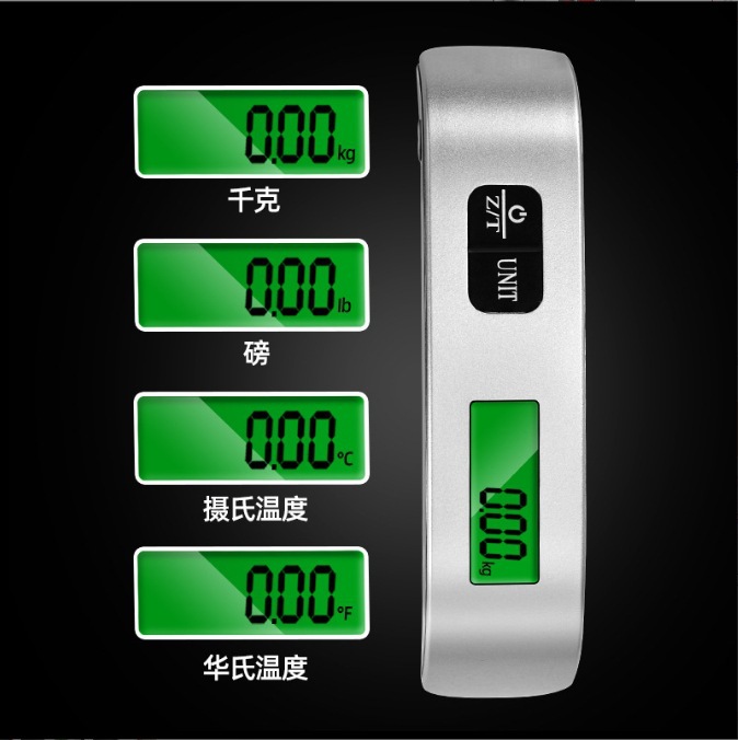 Handheld electronic small highly precise luggage electronic scales for home use