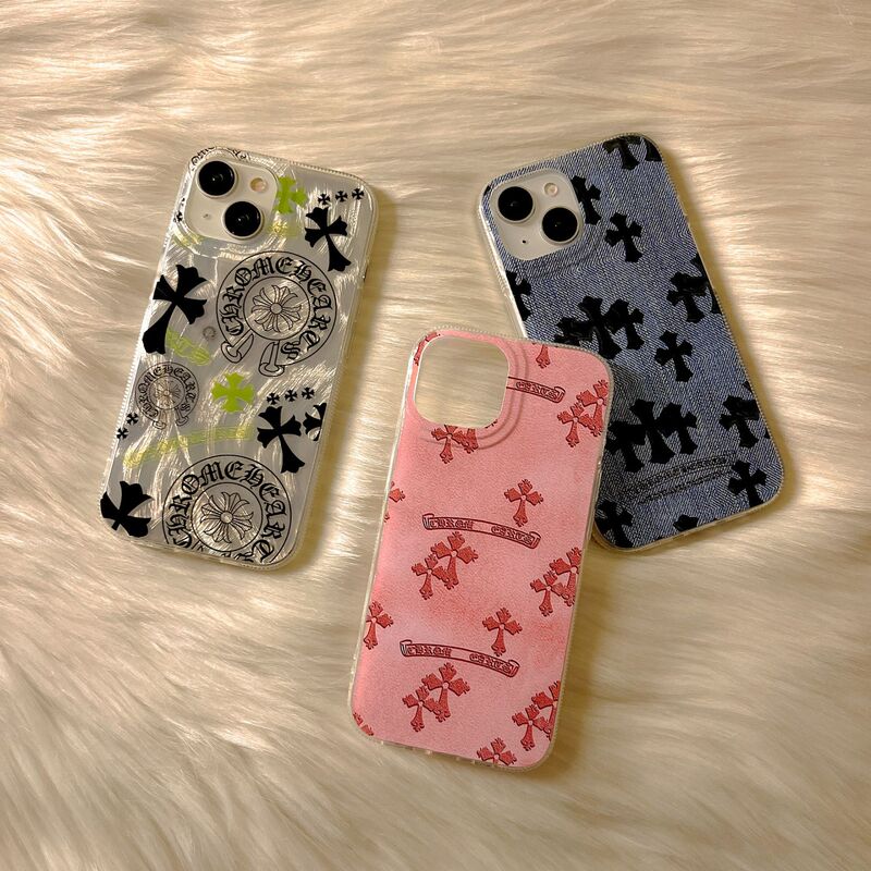 Crowe Heart Suitable for Apple 16ProMax Phone Case iPhone14 New 13 Trendy All-inclusive Drop-resistant 15 Premium Sense