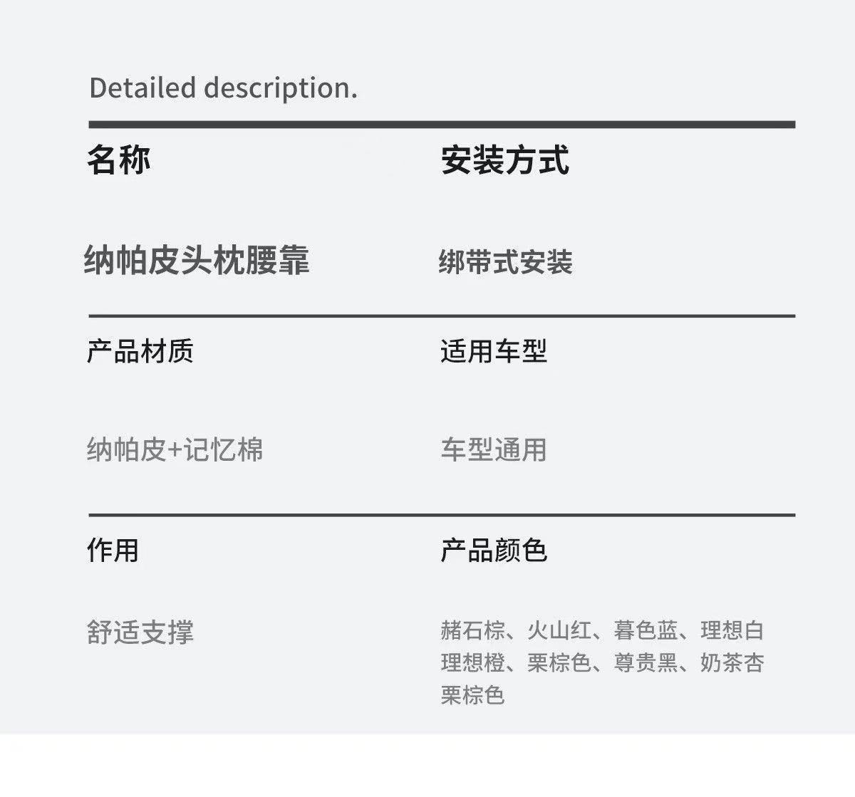 Suitable for Xiaomi, Li Auto, Tesla, AITO, BYD car headrest cushions, high-end car neck pillows and cushions