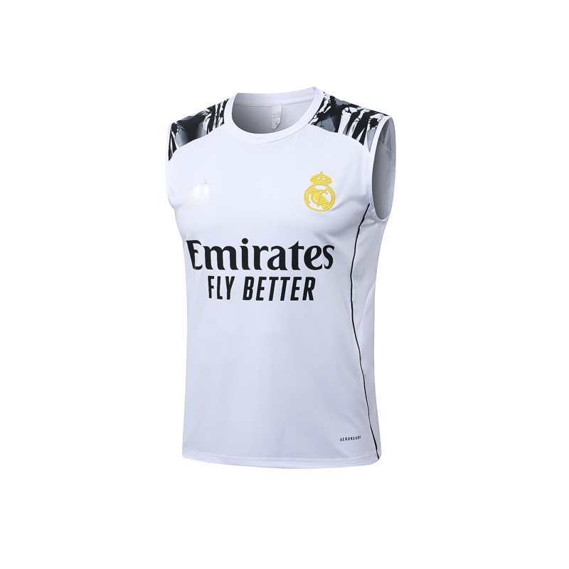 Summer Real Madrid Paris Marseille Brazil Argentina Sports Competition Training Vest Breathable Quick-Drying Football Uniform