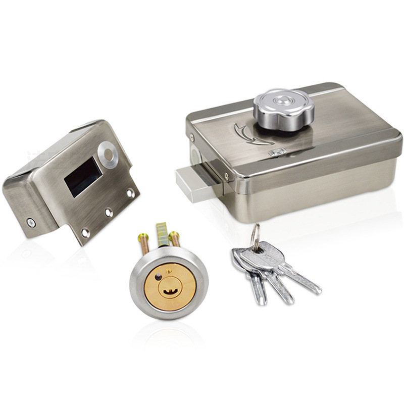厂家销售消防带信号反馈断电开锁多功能型不锈钢静音灵性电机锁