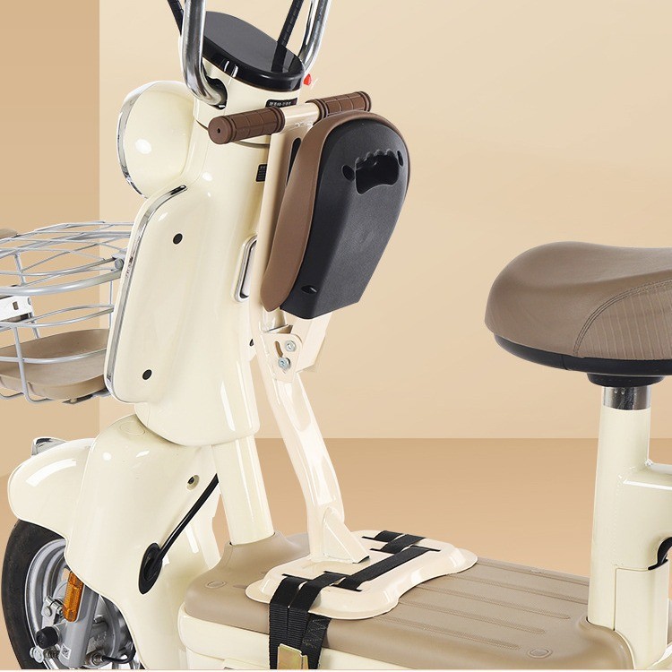 Electric Vehicle Child Seat Front-Mounted for Aima Electric Scooters, Baby Seat for Small Electric Vehicles, Motorcycles, Foldable and Safe for Children