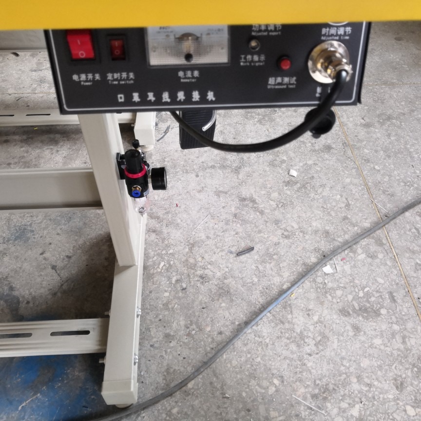 口罩耳绳耳带点焊机超声波机半自动口罩单点机无纺布缝合设备