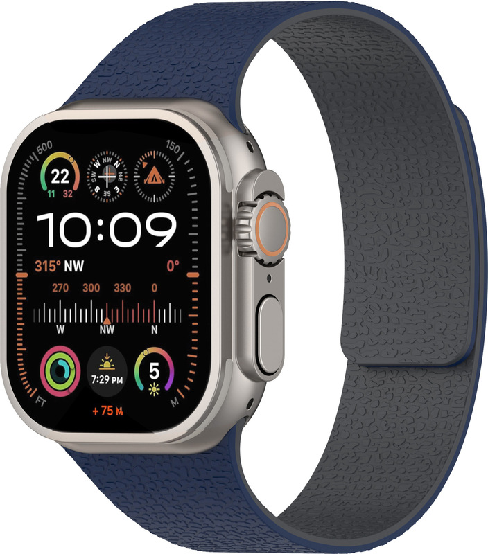 Apple iwatchs10 Huawei gt5 Samsung Xiaomi s4 ライチパターン gt6 シリコンソフト磁気吸着 s11 時計ストラップに適しています。|undefined