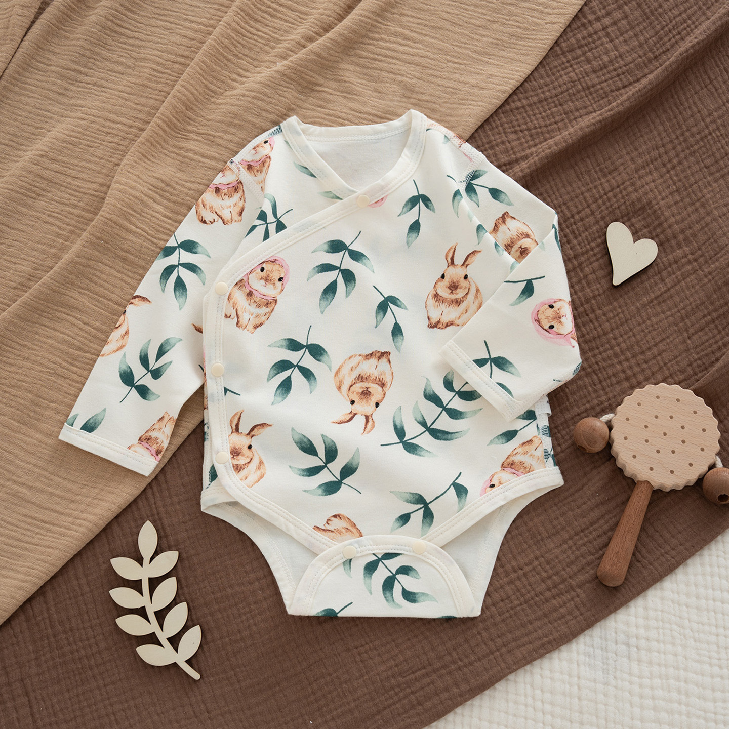 망토 토끼 포장 방귀 옷 1 조각