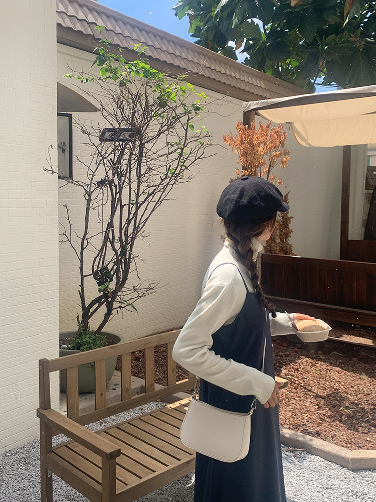 New niche design with high-end underarm stick bag, street PU single shoulder handbag, women's trend_voghion.com