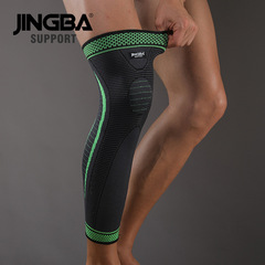 JINGBA Sports Knee Support - Unisex Long Sweatproof Nylon Basketball Hiking Outdoor Cycling Wholesale Protective Gear