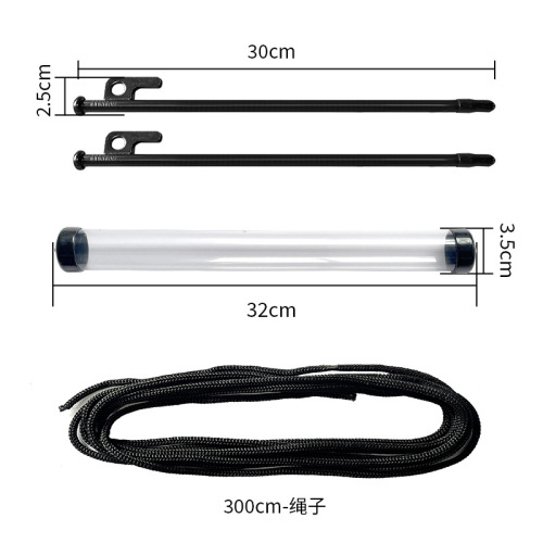 Golf Putting Training Aid Amazon Directional Pull Cord Metal Rod Golf Pointer