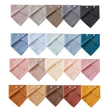 儿童三角巾口水巾四层棉纱布柔软吸水擦脸巾婴儿擦嘴巾宝宝幼儿园