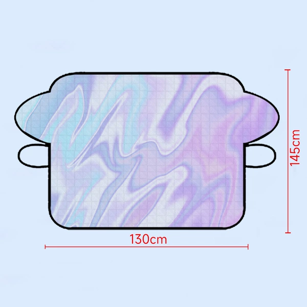Fully blackout card-shaped laser model-130*145cm