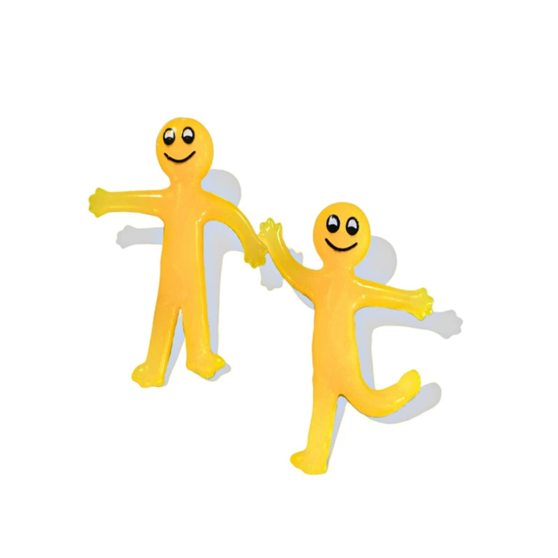 Amazon Little Man Poppy Minion Le La La Fun Decompression Vent TPR Factory Wholesale Christmas Buns Pinch Fun