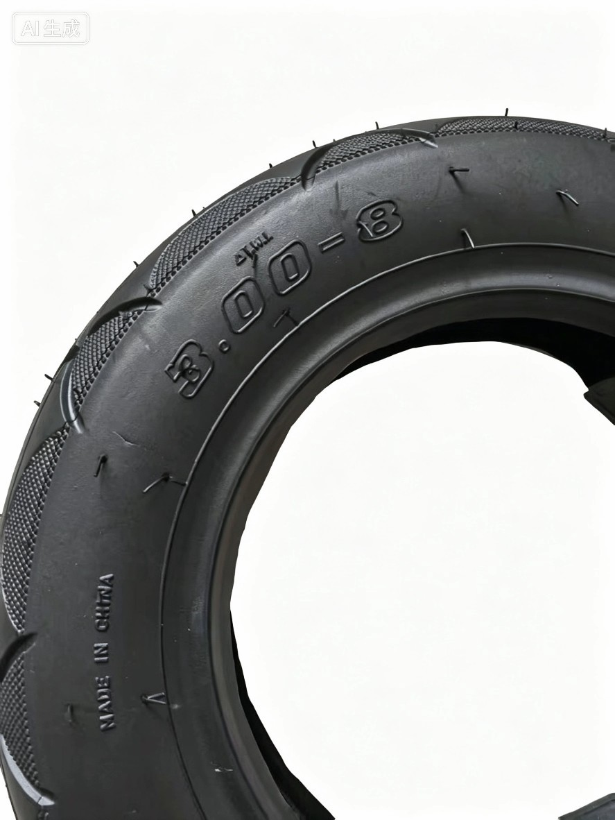 Brand new, unopened 300-8 vacuum explosion-proof tire with anti-slip and wear-resistant design, thickened six-layer tire for electric vehicles