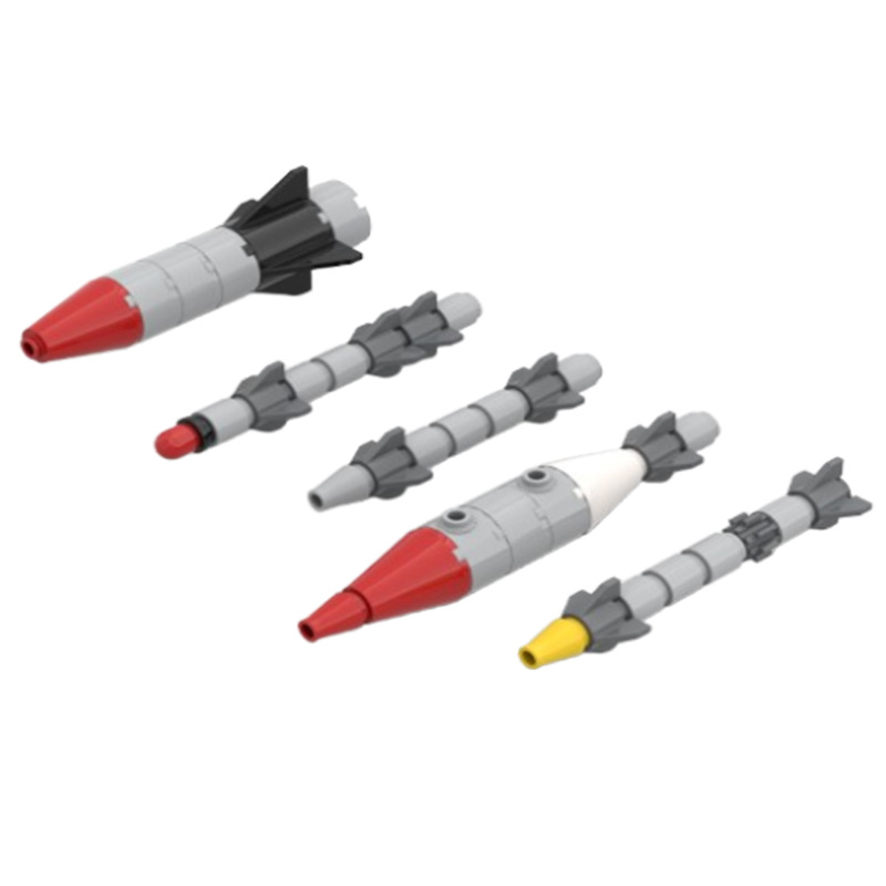 Missile Model Building Block Set Toy For Decoration_voghion.com