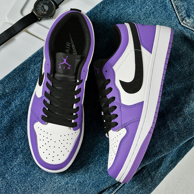Aj Men's Shoes Low-Top Sneakers Aj1 Unisex Shoes Couple Casual Student Shoes with Friction Sound Breathable Trendy Shoes for Men