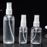 Дорожный флакон с распылителем для духов, прозрачный флакон с распылителем из ПЭТ, флакон с распылителем, небольшой увлажняющий флакон с распылителем, розлив косметической воды