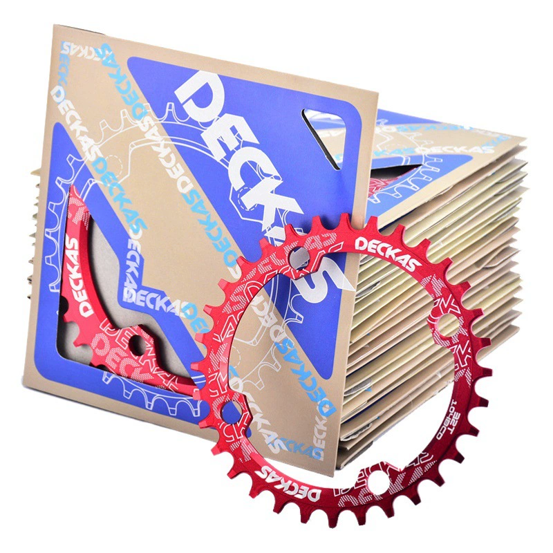 Трансграничный выделенный горный велосипед DECKAS однодисковый диск 104bcd 32-52T положительный и отрицательный зубчатый велосипедный диск