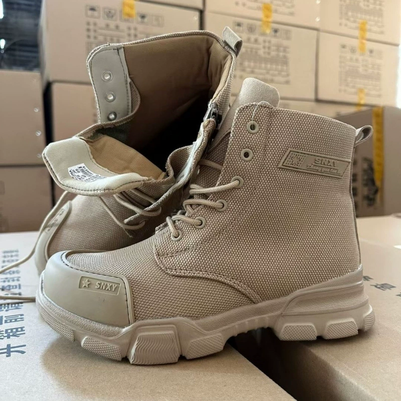 Ботинки Martens, кожаные, с противоскользящей подошвой, стойкие к износу, дезодорированные