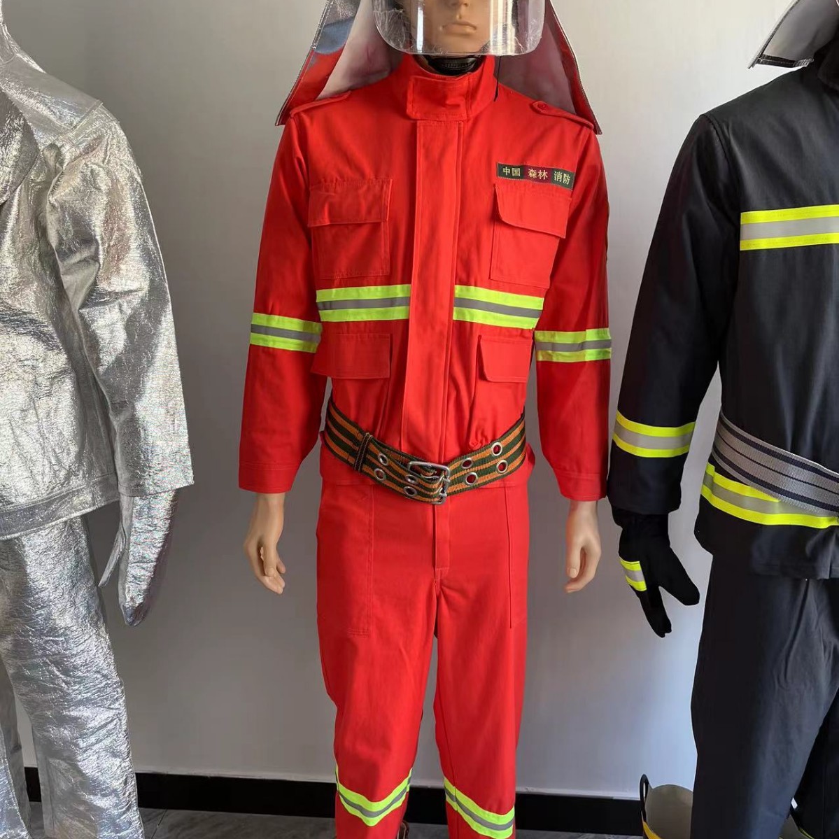 森林扑火服 防护服森林消防服 隔热阻燃灭火森林消防服五件套批发
