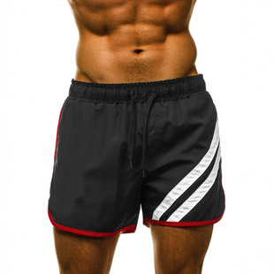 2020 Aliexpress New European and American Men's Beach Pants Men's Shorts Casual Pants