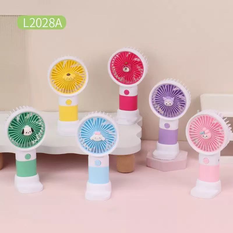 夏の新型ミニ手持ち小型ファンUSB充電女子静音携帯電話スタンドデスクトップファン|undefined