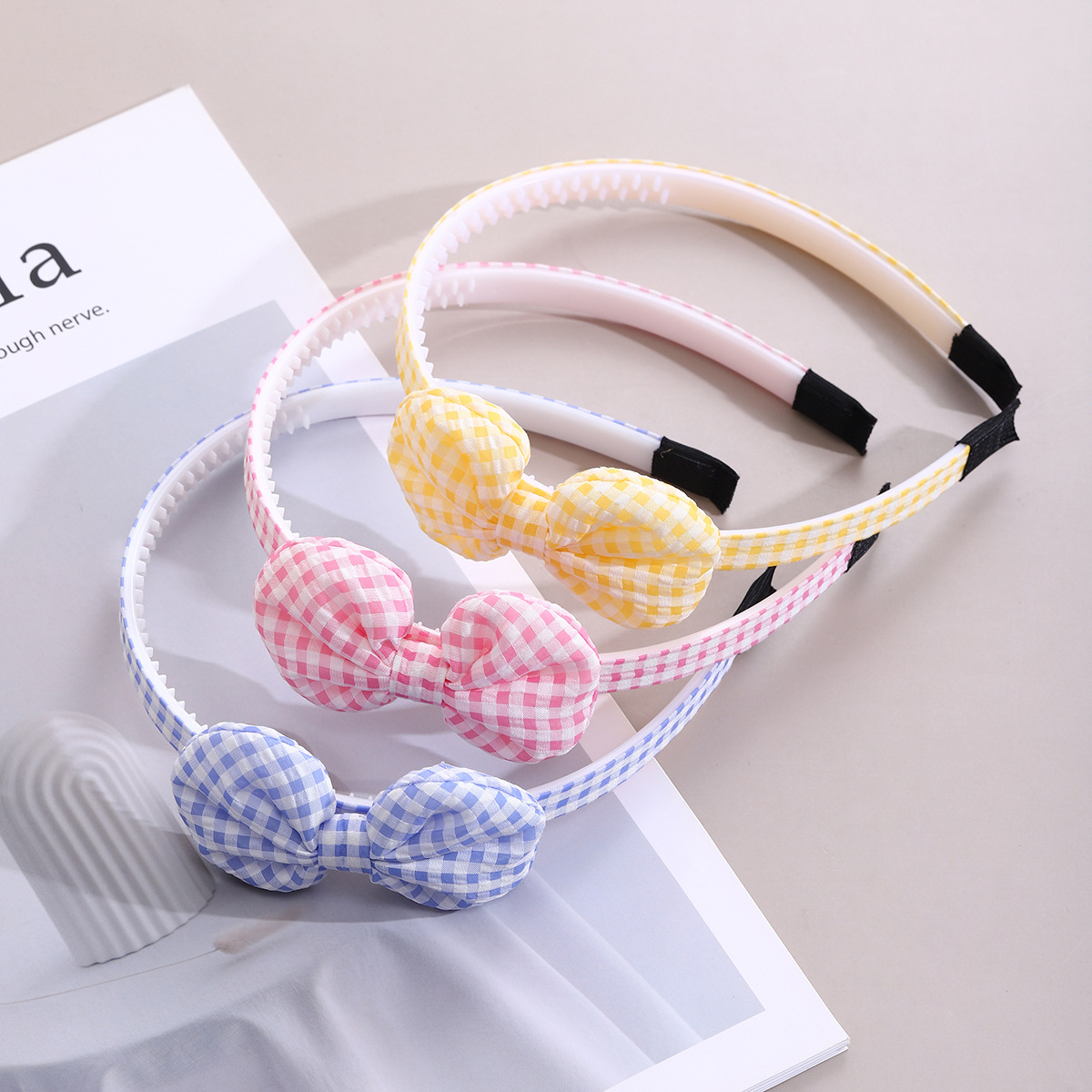 Bandera de cabello para niños princesa de verano tela arco bandera de cabeza nueva niña lindas flores antideslizantes tarjetas de cabello rotas