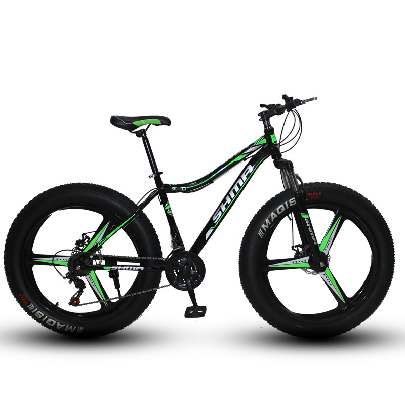 21 속도 3 커터 휠 블랙과 그린