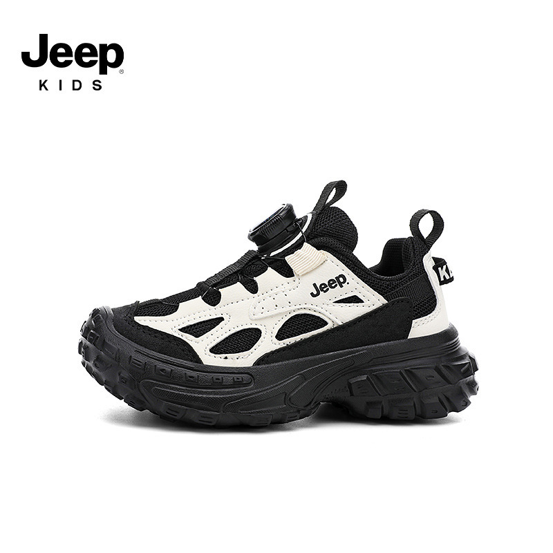 jeep儿童鞋秋季新款eva轻底男童运动鞋女童老爹鞋中大童休闲跑步|undefined