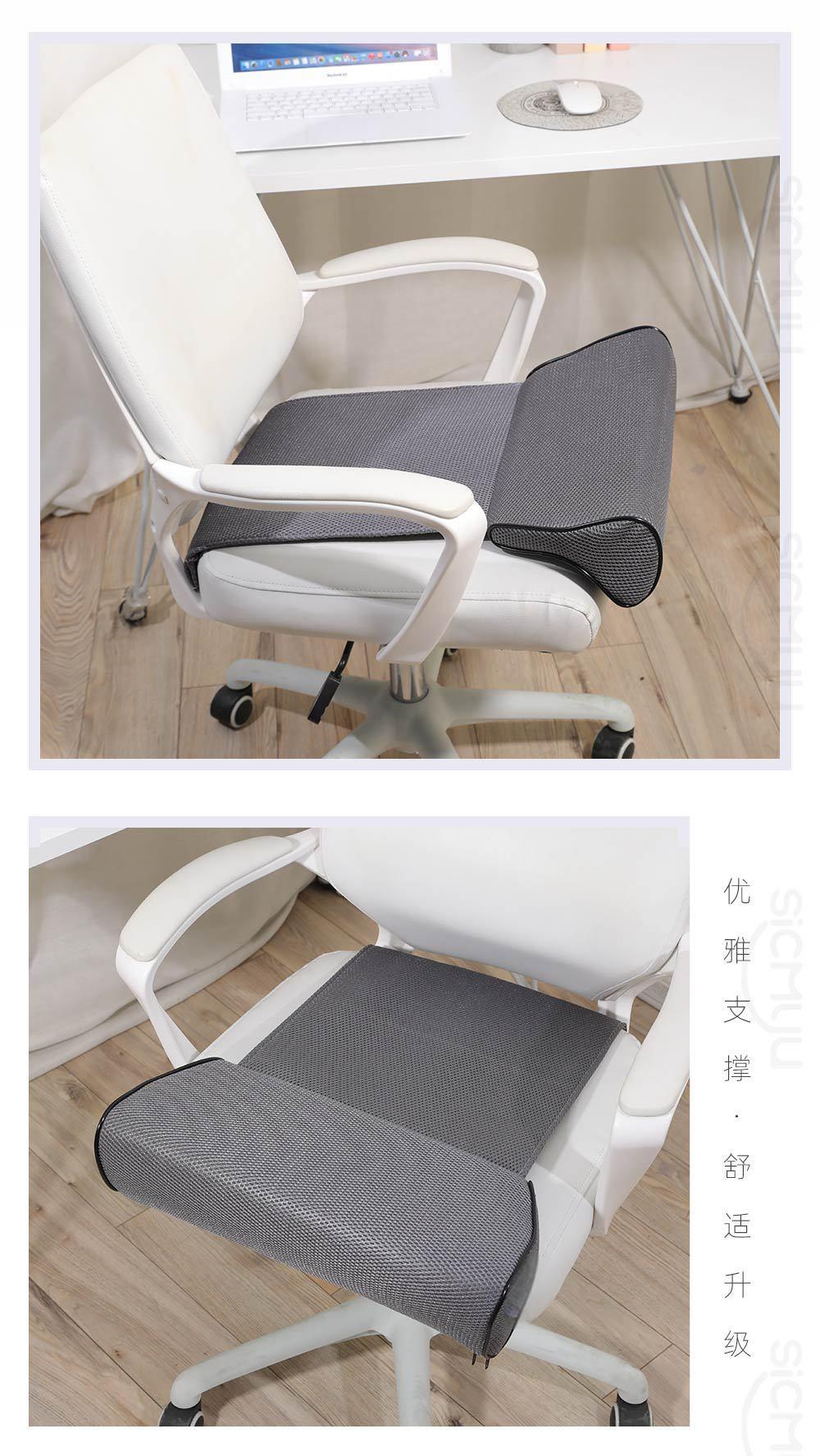 Extended car seat leg rest cushion, multifunctional integrated leg support pad for car, home, and office seats