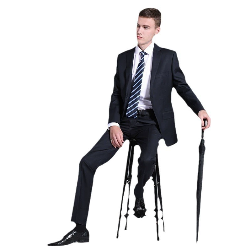 Черное свадебное платье для отдыха, костюм, набор, 2025 год, slim fit, корейский стиль