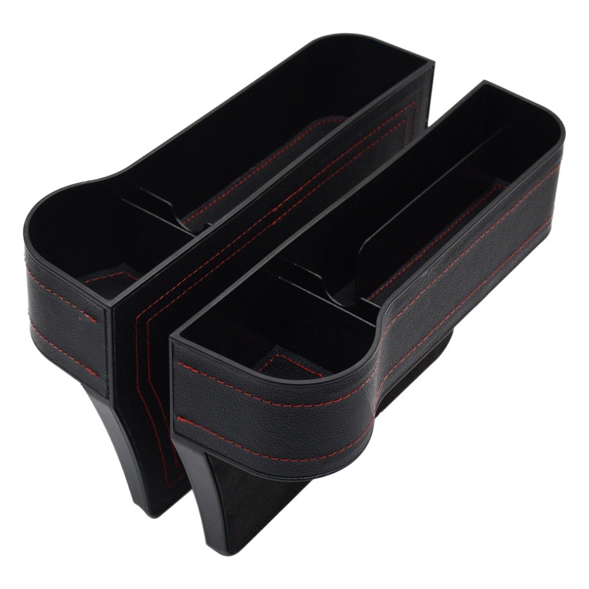 Silla de coche caja de almacenamiento de asiento de coche hueco caja de almacenamiento de cuero bolsa de almacenamiento caja de almacenamiento