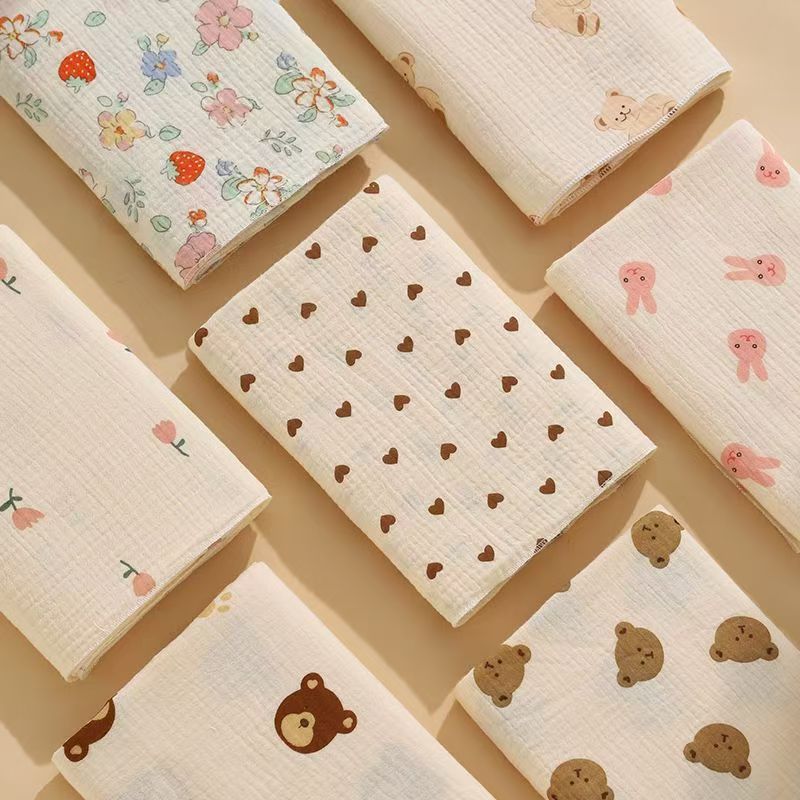 新生儿纯棉a 类产房包单婴儿宝宝抱被夏季双层纱布包巾薄款襁褓巾