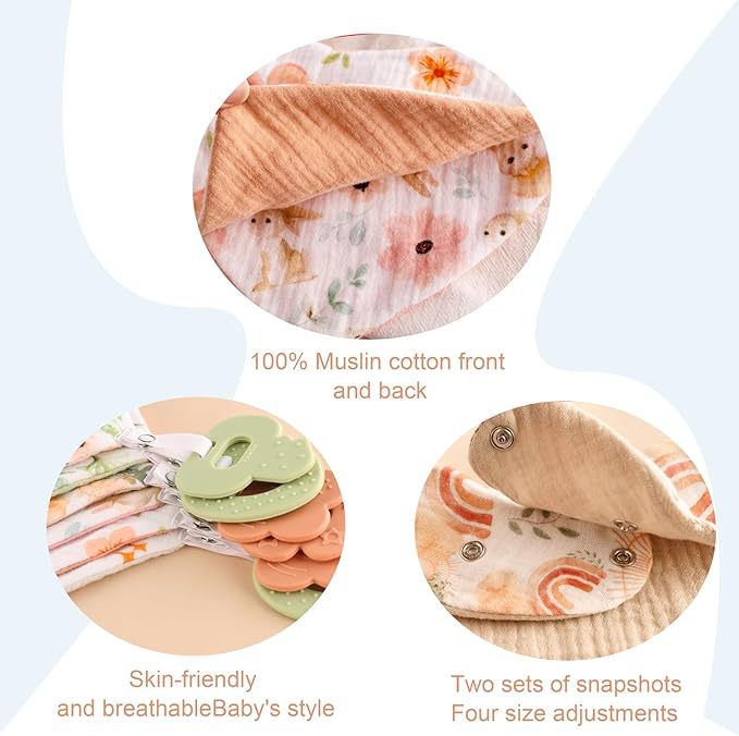 (Cross-border trading), silicone children's eating bib, scarf, chewy tooth fixer 2
