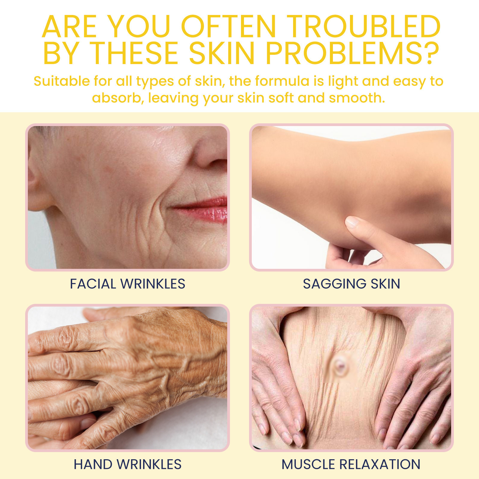 OceanAura Retinol-Creme spendet Feuchtigkeit, nährt, hellt auf und erhellt die Haut. Glatte und Anti-Falten-Körperlotion_voghion.com