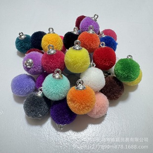 DIY�_˾���ֹ�ë��  2cm��Ȧë�q�����ӵ�������Ʒ����֙C���