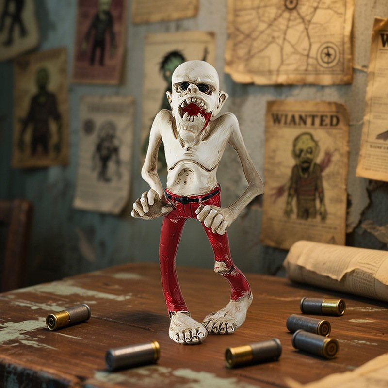  New Mummy Corpse Vampire Resin Ornaments Halloween Desktop Atmosphere Decorations Funny Decorations
