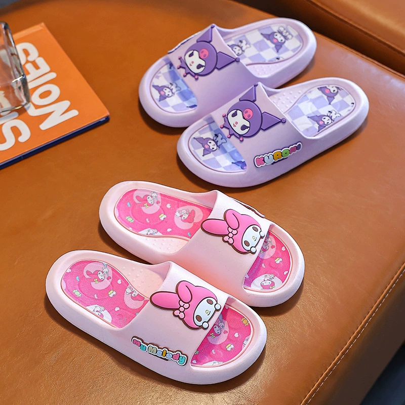 三丽鸥 Children's slide, летние нескользящие тапочки для indoor для мальчиков