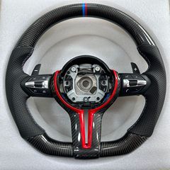BMWカーボンファイバーステアリングホイール改造1234567シリーズX1X2X3X4X5X6シリーズF10 F02 F30に適用