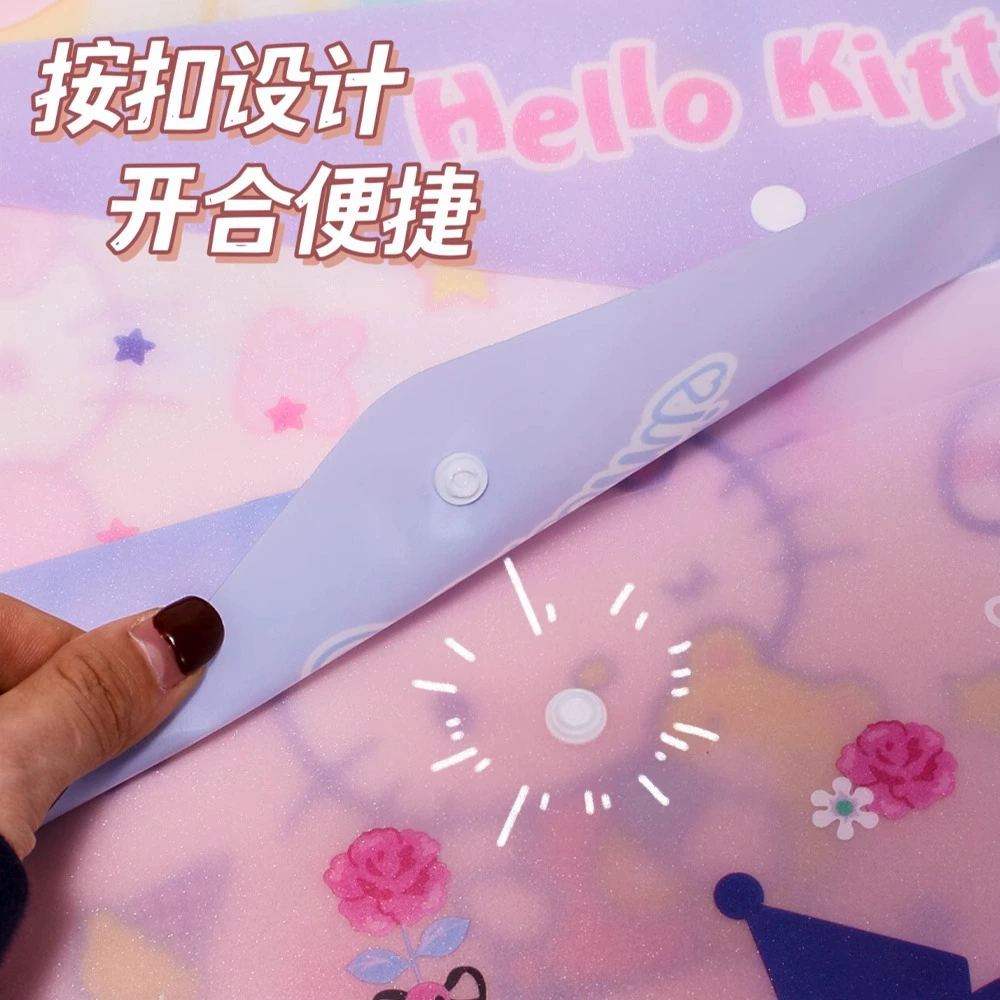 Sanrio, genuine folder, storage system for students for folders