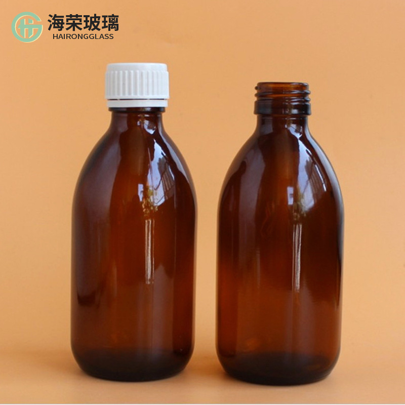 250ml棕色化学试剂玻璃瓶500毫升波士顿茶色样品瓶盐水瓶空瓶带盖